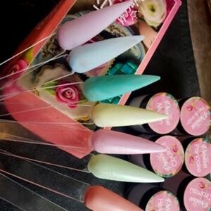 Sweet Princess Acrylic nail power